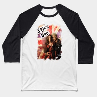 Spike & Dru - Rock & Roll Baseball T-Shirt